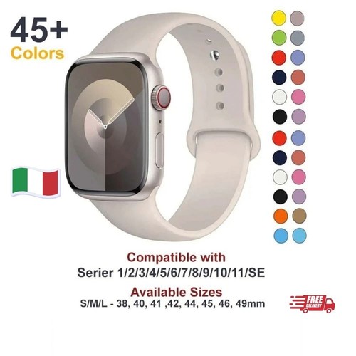 Cinturino silicone apple - cinturino, in