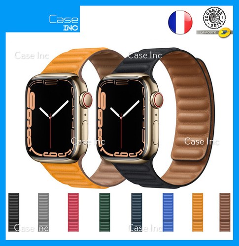 Bracelet cuir magnetique - bracelet,